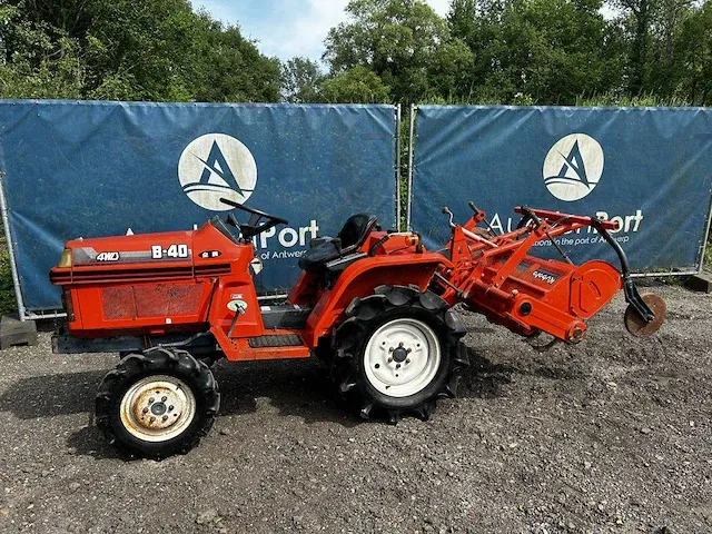 Minitractor kubota b40 diesel 14pk met frees - afbeelding 1 van  1