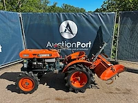 Minitractor kubota b6000 diesel met grondfrees - afbeelding 1 van  1