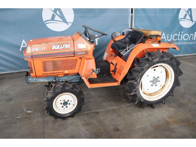 Minitractor kubota bulltra zb1-17d diesel 17pk - afbeelding 1 van  1
