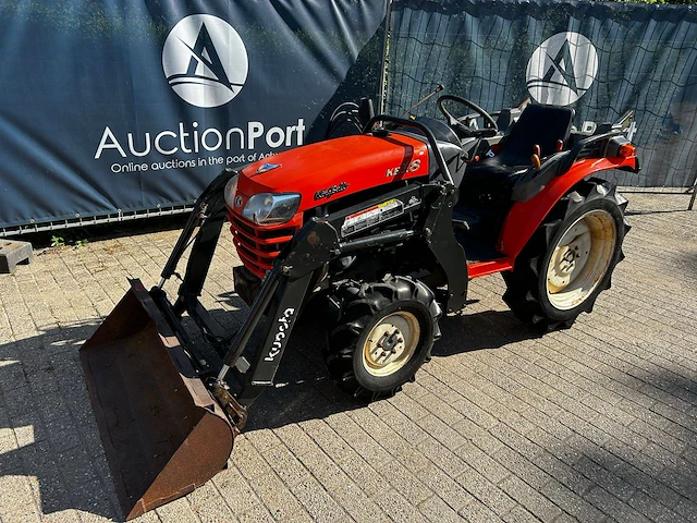 Minitractor kubota kb18 diesel met voorlader - afbeelding 1 van  1