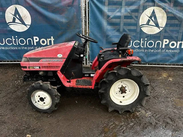Minitractor mitsubish mt135 diesel 13pk - afbeelding 1 van  1