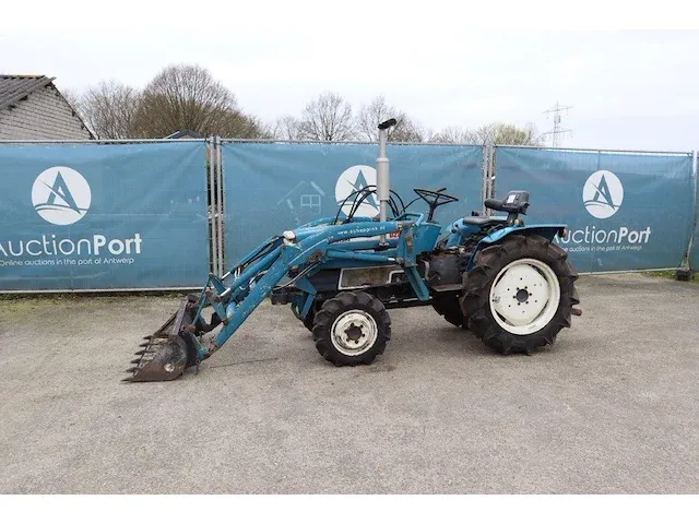 Minitractor mitsubishi d2050fd diesel 20pk met voorlader - afbeelding 1 van  1