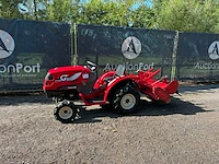 Minitractor mitsubishi mmt15 diesel met grondfrees mitsubishi rp110s - afbeelding 1 van  1