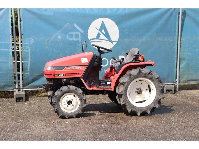 Minitractor mitsubishi mt155 diesel 15pk - afbeelding 1 van  1