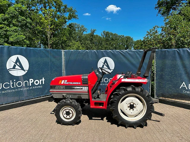 Minitractor mitsubishi mt21 diesel - afbeelding 1 van  1