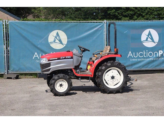 Minitractor yanmar ef116 diesel 16pk - afbeelding 1 van  1