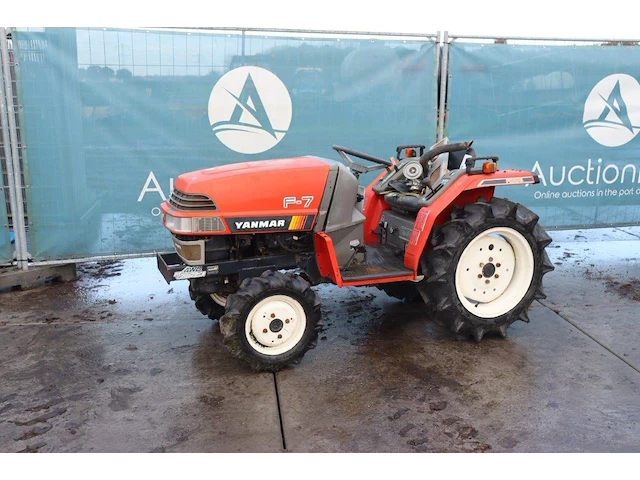 Minitractor yanmar f-7 diesel 16.5pk - afbeelding 1 van  1