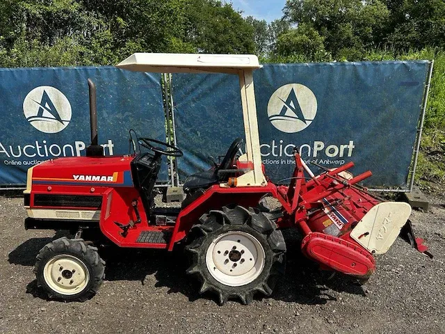 Minitractor yanmar f14 diesel 14pk met frees - afbeelding 1 van  1