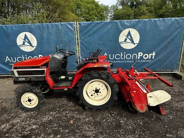 Minitractor yanmar f165 diesel 16pk - afbeelding 1 van  1