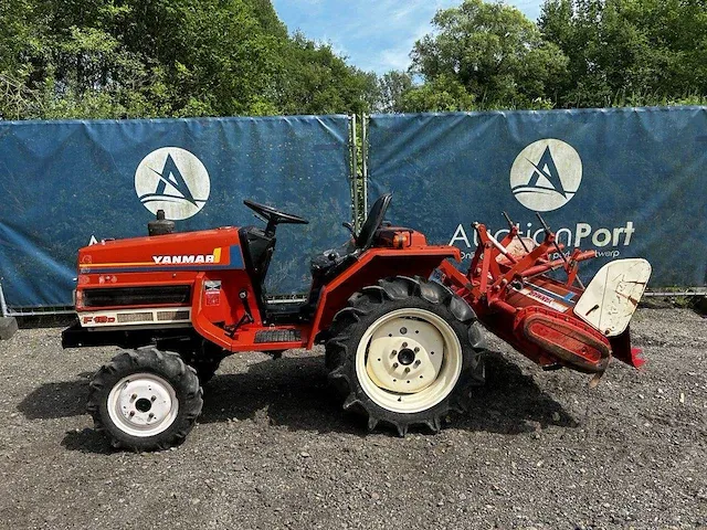 Minitractor yanmar f16d diesel 16pk met frees - afbeelding 1 van  1