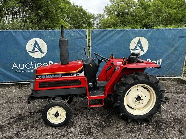Minitractor yanmar f20 diesel 20pk - afbeelding 1 van  1