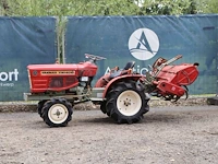 Minitractor yanmar ym1401d diesel 14pk met grondfrees