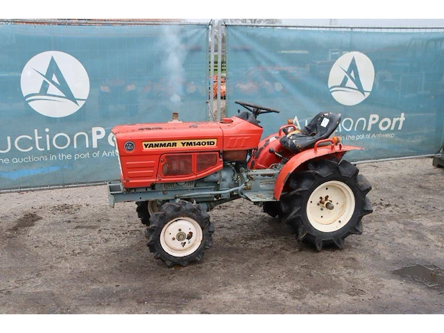 Minitractor yanmar ym1401d diesel 14pk - afbeelding 1 van  1