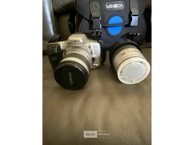 Minolta fotocamera dynax500si met tas - afbeelding 1 van  3