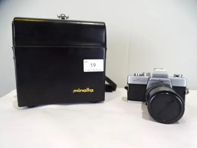 Minolta vintage fototoestel - afbeelding 1 van  4