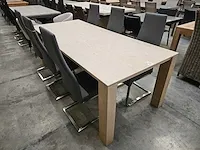 Mintjens alpina interieurtafel pure white wash 220cm x 95cm