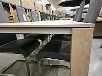 Mintjens alpina interieurtafel pure white wash 220cm x 95cm - afbeelding 4 van  4