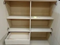 Mintjens alpina vitrine 4 deuren pure white wash - afbeelding 2 van  4