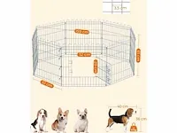 Mira home - puppyren - ren - metaal - zilver - ?159x159x61 - afbeelding 3 van  3