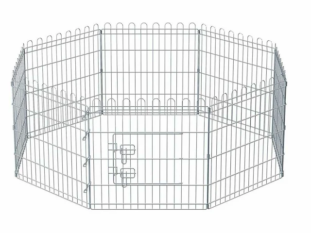 Mira home - puppyren - ren - metaal - zilver - ?159x159x61 - afbeelding 1 van  3