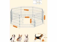 Mira home - puppyren - ren - metaal - zilver - ?159x159x61 - afbeelding 3 van  3