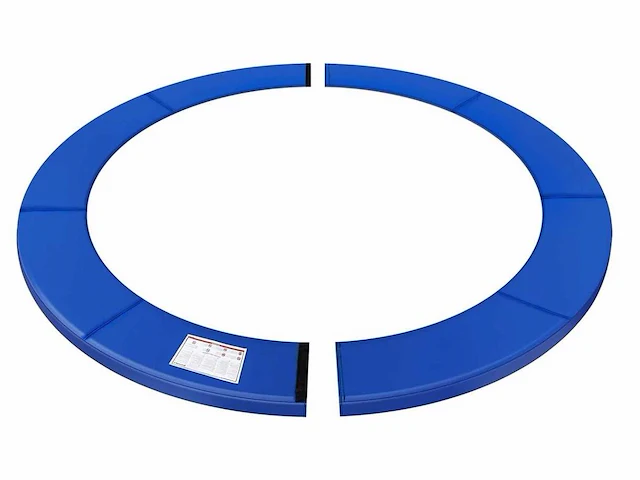 Mira home - trampolinerand - trampolinebescherming - blauw - vulling - ?182.88x182.88x427cm - afbeelding 1 van  3