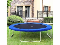 Mira home - trampolinerand - trampolinebescherming - blauw - vulling - ?182.88x182.88x427cm - afbeelding 2 van  3