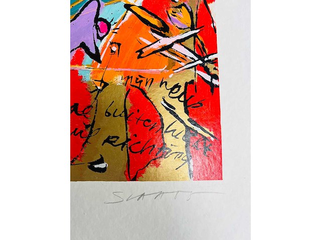 Miriam slaats - spring - kleurenzeefdruk - afbeelding 4 van  9