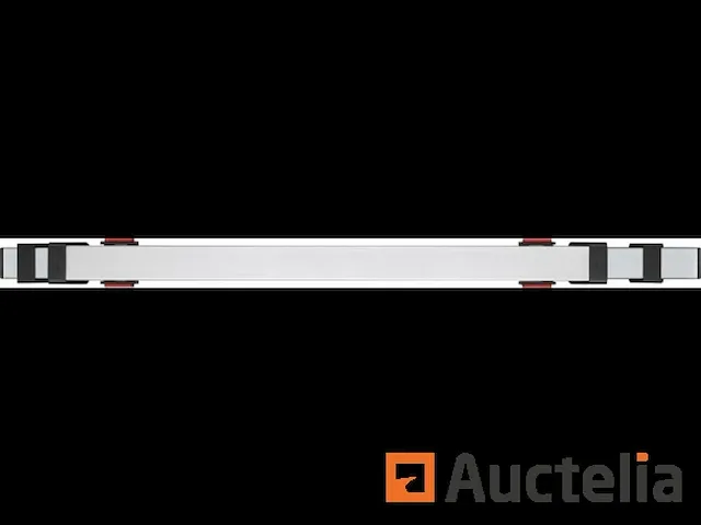 Misbruik 10254 pr1400s crossbar in aluminium, grijs, 800 - afbeelding 2 van  3