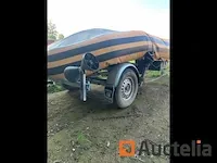 Mistral boordmotor + louben eenassige aanhanger - afbeelding 2 van  4