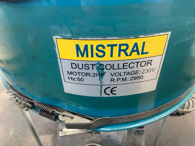 Mistral dust collector stofafzuiging houtbewerking - afbeelding 6 van  6