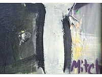 Mitch – descent janlo - olie en materie op doek - afbeelding 4 van  10