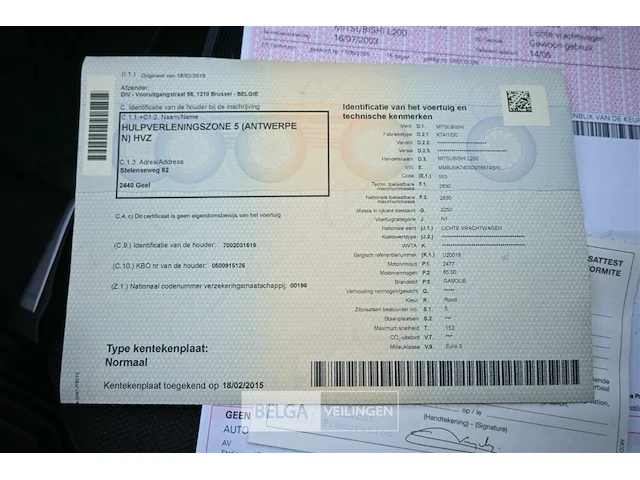 Mitsubish l200 lichte vrachtwagen - afbeelding 2 van  21