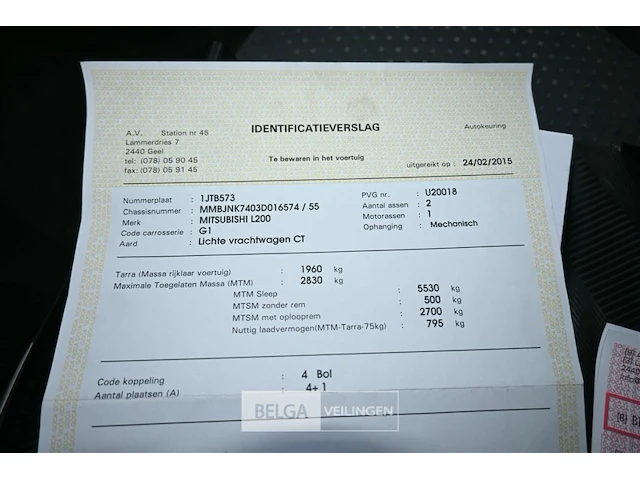 Mitsubish l200 lichte vrachtwagen - afbeelding 6 van  21
