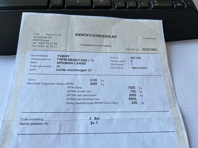 Mitsubishi - fb832/2 - van - afbeelding 4 van  14
