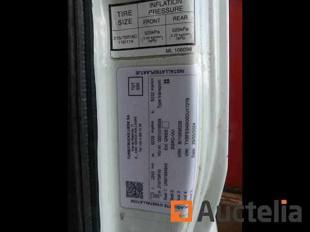 Mitsubishi canter fuso truck (wijn: tybfe84bg6du17276) - afbeelding 20 van  41