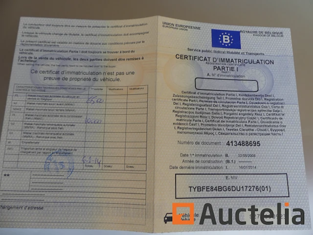 Mitsubishi canter fuso truck (wijn: tybfe84bg6du17276) - afbeelding 22 van  41