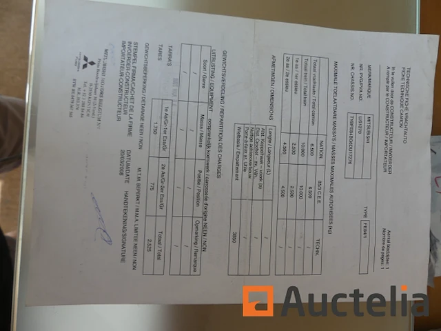 Mitsubishi canter fuso truck (wijn: tybfe84bg6du17276) - afbeelding 25 van  41
