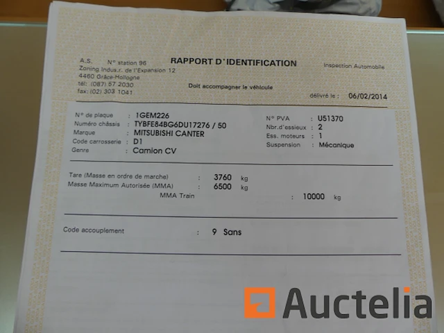 Mitsubishi canter fuso truck (wijn: tybfe84bg6du17276) - afbeelding 30 van  41