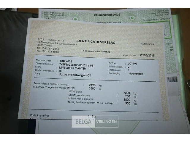Mitsubishi canter lichte vrachtwagen - afbeelding 10 van  25