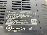 Mitsubishi electric d700-sc fr-d720s-042sc-ec frequentieregelaar (6x) - afbeelding 4 van  9