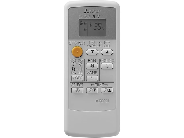 Mitsubishi electric inverter monosplit warmtepomp airconditioner - afbeelding 2 van  2
