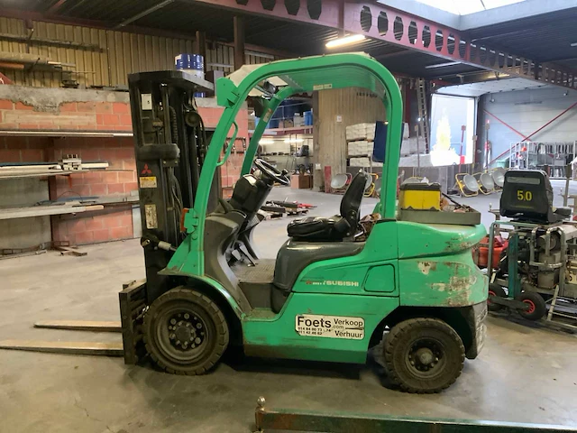Mitsubishi fd 25n vorkheftruck - afbeelding 5 van  11