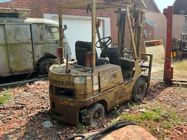 Mitsubishi fd15 vorkheftruck - afbeelding 4 van  8