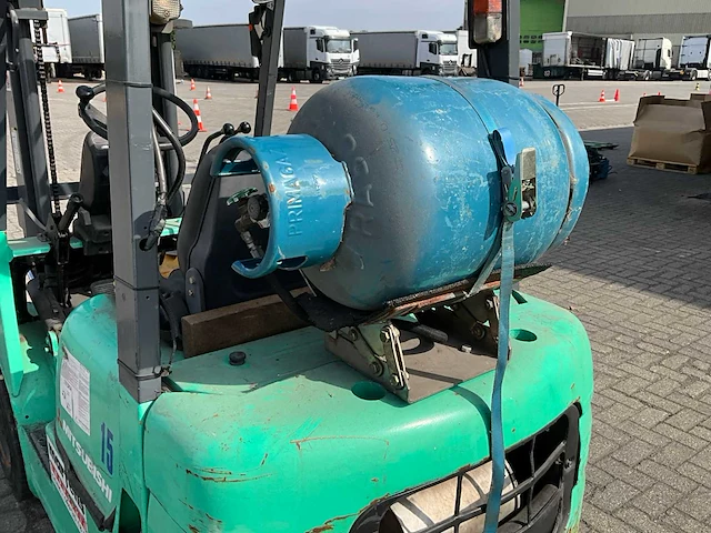 Mitsubishi fg15d vorkheftruck - afbeelding 11 van  22
