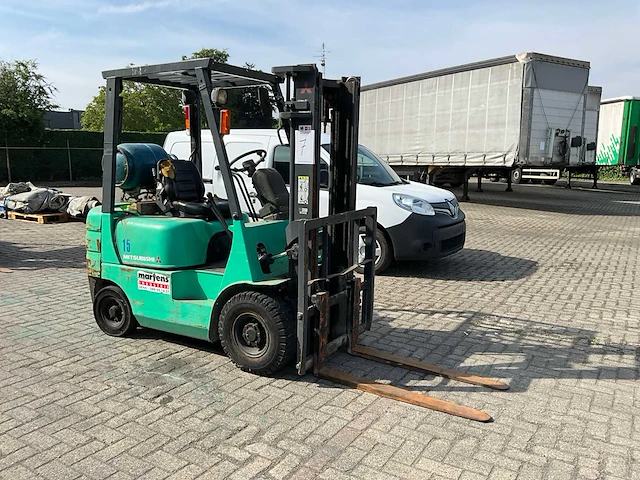 Mitsubishi fg15d vorkheftruck - afbeelding 1 van  22