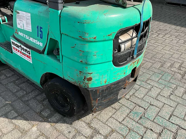 Mitsubishi fg15d vorkheftruck - afbeelding 13 van  22