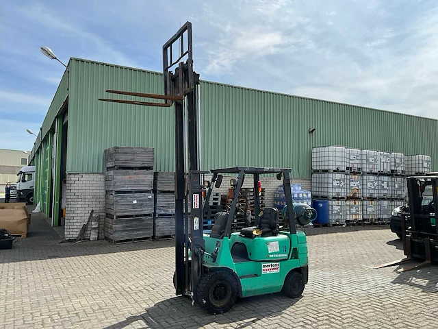 Mitsubishi fg15d vorkheftruck - afbeelding 12 van  22