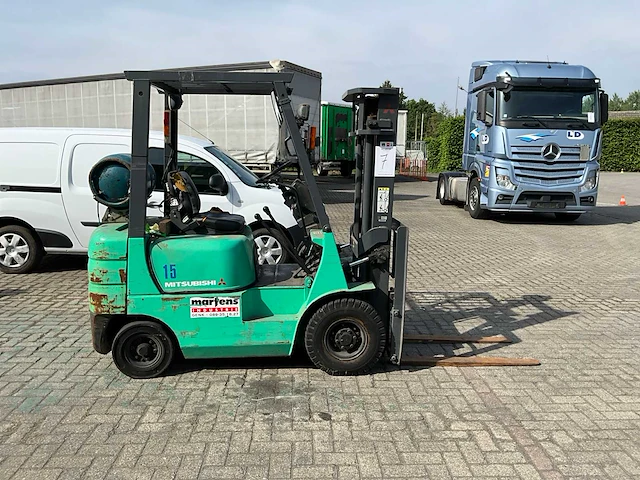 Mitsubishi fg15d vorkheftruck - afbeelding 16 van  22