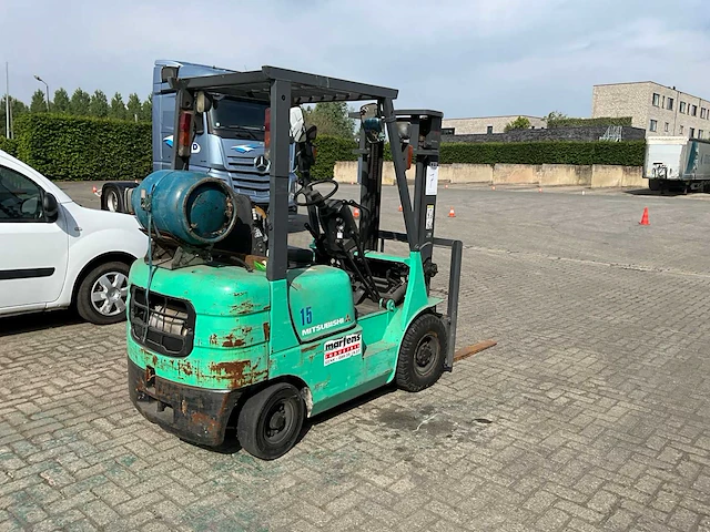 Mitsubishi fg15d vorkheftruck - afbeelding 17 van  22